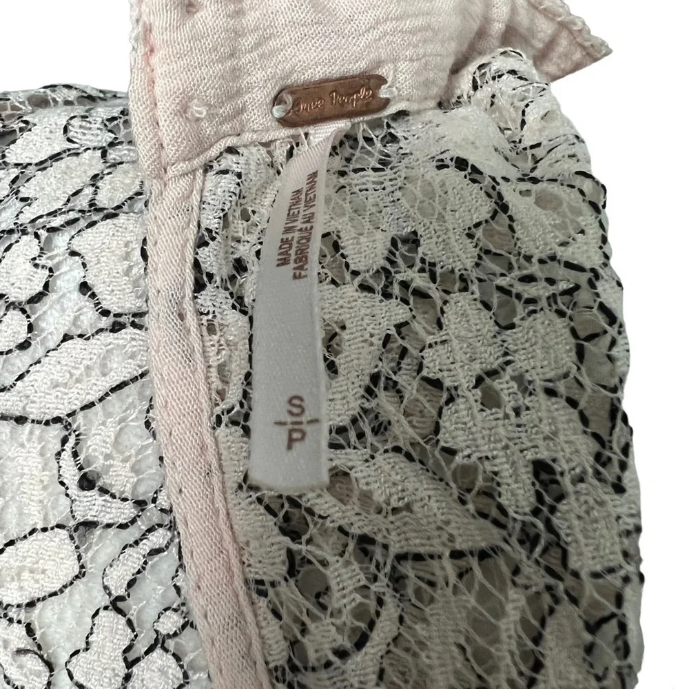 FREE PEOPLE Tell Tale Lace Dress Tunic
